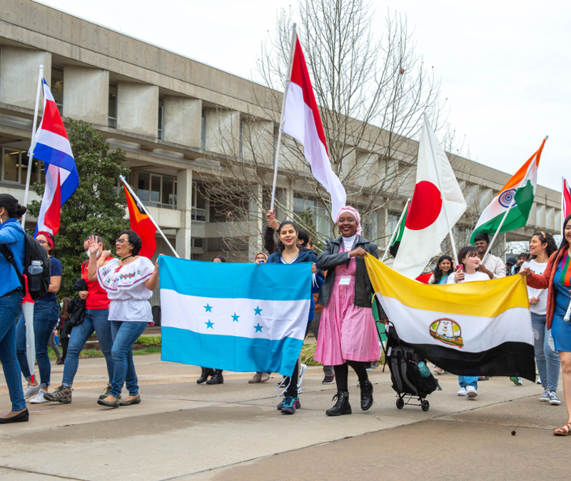 More flags from international flag parade 2022